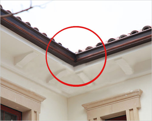 F-2仿铜色落水系统